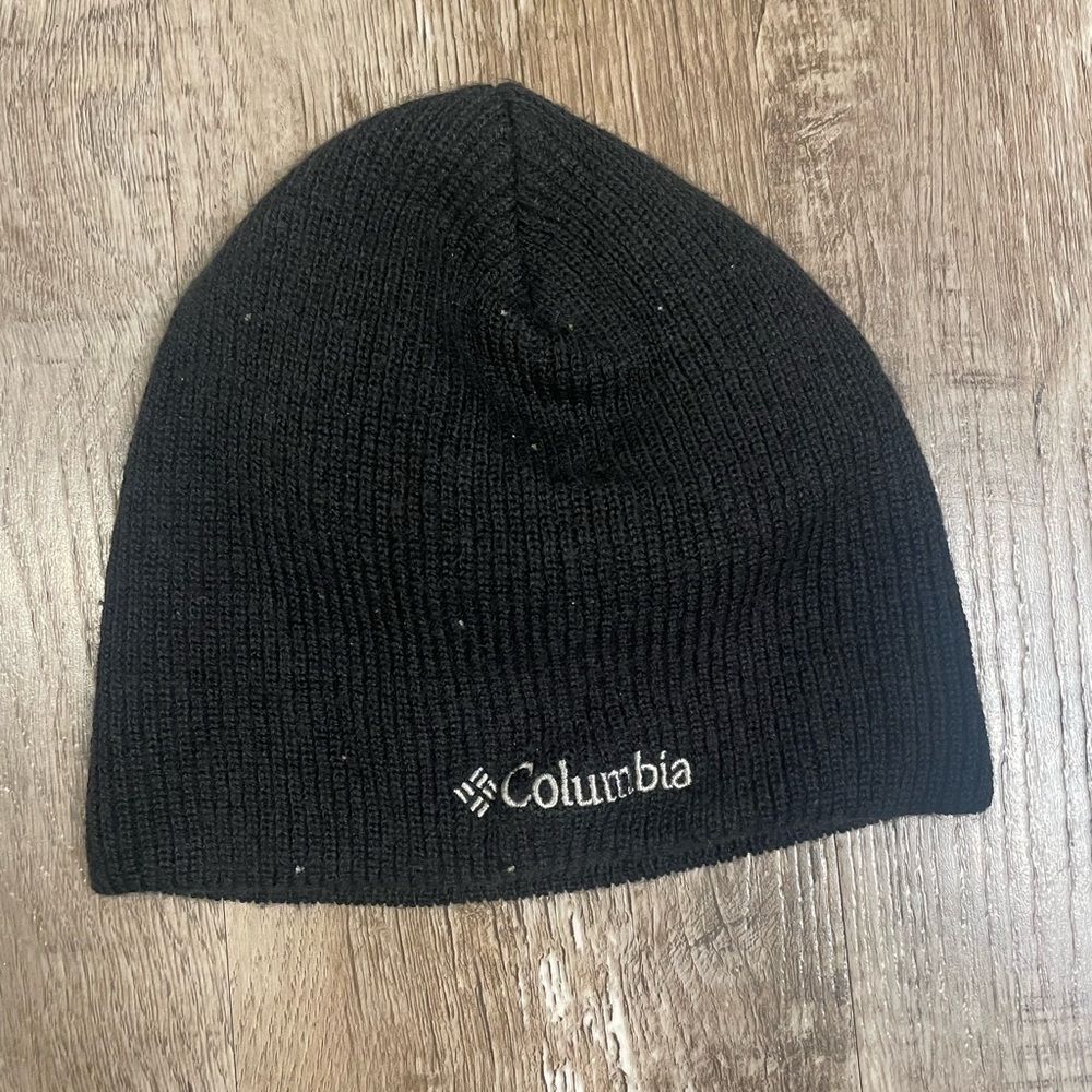 Black Columbia Winter Hat